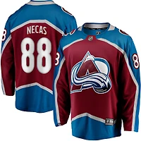 Men's Fanatics Martin Necas Burgundy Colorado Avalanche  Breakaway Player Jersey