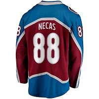 Men's Fanatics Martin Necas Burgundy Colorado Avalanche  Breakaway Player Jersey