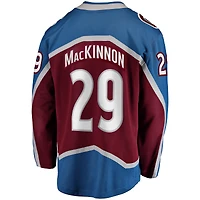 Men's Fanatics Nathan MacKinnon Burgundy Colorado Avalanche Home Breakaway Jersey