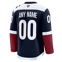 Maillot personnalisé de qualité supérieure pour hommes Fanatics Navy Colorado Avalanche Alternate