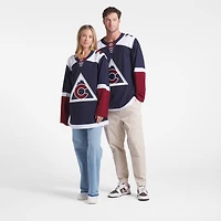 Maillot personnalisé de qualité supérieure pour hommes Fanatics Navy Colorado Avalanche Alternate