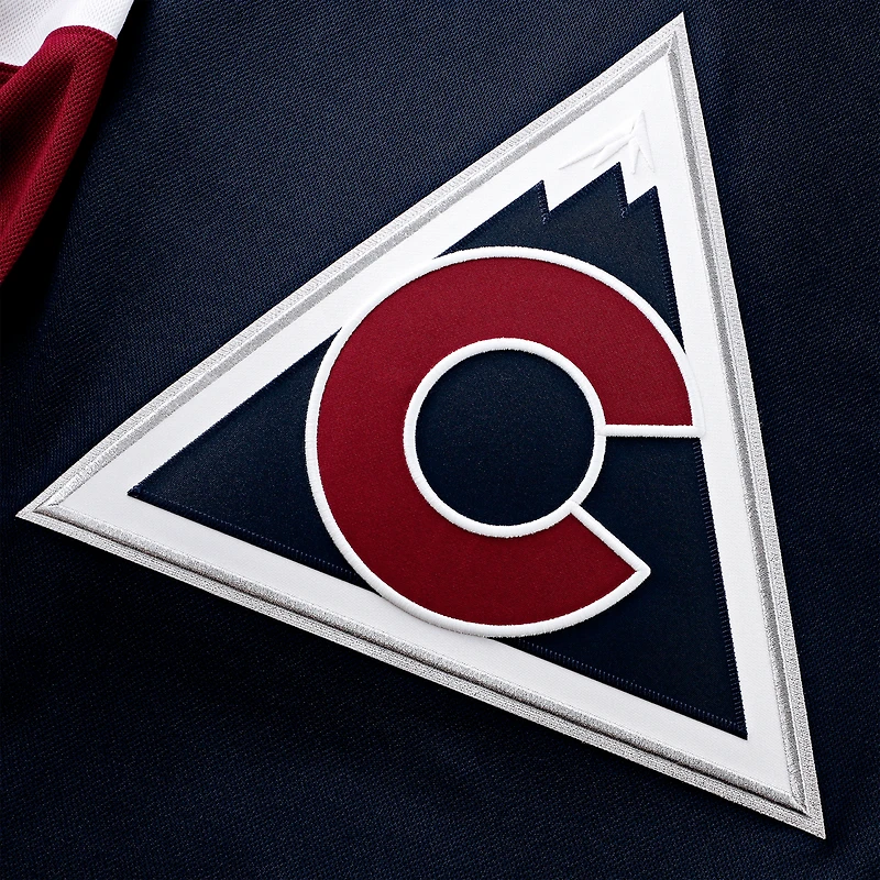 Maillot personnalisé de qualité supérieure pour hommes Fanatics Navy Colorado Avalanche Alternate