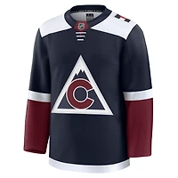 Maillot Fanatics bleu marine Colorado Avalanche Alternate Premium pour homme