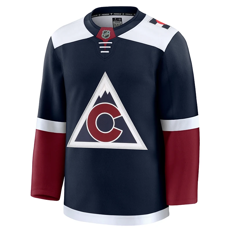 Men's Fanatics Navy Colorado Avalanche Alternate Premium Jersey