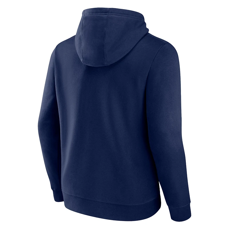 Sweat à capuche Fanatics Navy Colorado Avalanche Big & Tall Dynasty pour hommes
