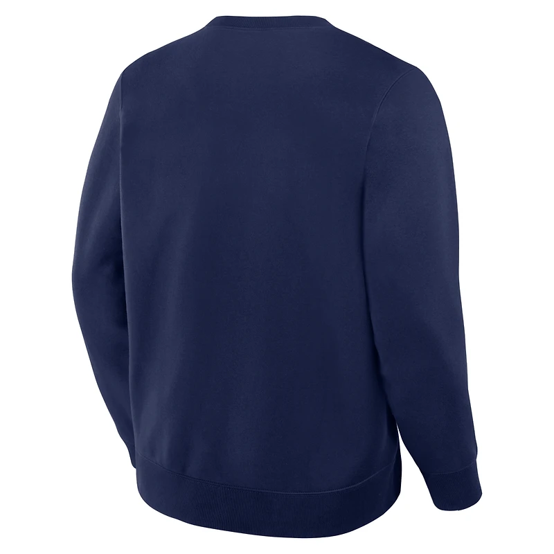 Sweat-shirt de compétition Fanatics bleu marine Colorado Avalanche pour homme