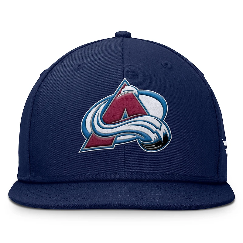 Men's Fanatics Navy Colorado Avalanche Primary Logo Snapback Hat