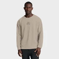 Men's Fanatics Tan Colorado Avalanche Authentic Pro Road Tri-Blend Sweatshirt