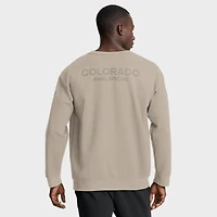 Sweat-shirt Fanatics Tan Colorado Avalanche Authentic Pro Road Tri-Blend pour homme