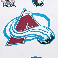 Men's Joe Sakic White Colorado Avalanche 2000-01 Power Play Jersey