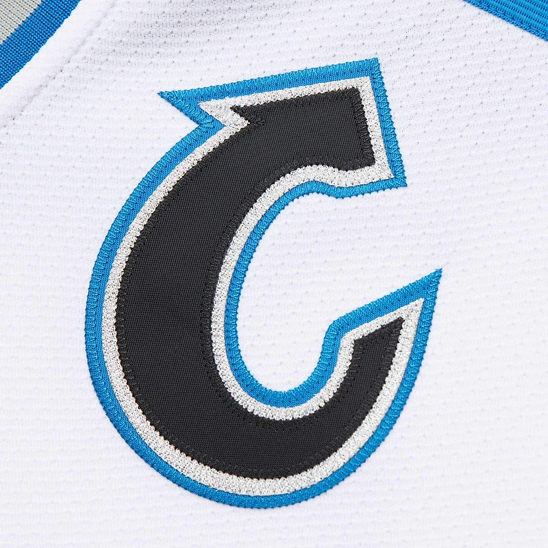 Men's Joe Sakic White Colorado Avalanche 2000-01 Power Play Jersey