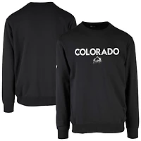 Sweat-shirt à capuche Zane City Capsule Colorado Avalanche noir pour homme Levelwear