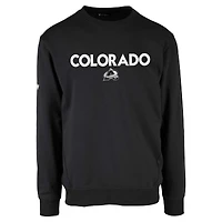Men's Levelwear  Black Colorado Avalanche Zane City Capsule Pullover Sweatshirt