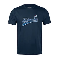 T-shirt rétro Richmond Team 2.0 bleu marine pour homme de Levelwear Colorado Avalanche