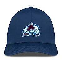 Men's Levelwear Navy Colorado Avalanche Zeta Insignia Core Flex Hat