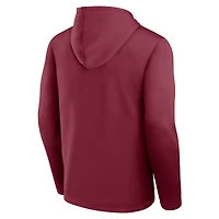 Men's Logo Athletic Burgundy Colorado Avalanche Head Start Pullover Hoodie