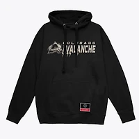 Sweat à capuche Mitchell & Ness pour homme, motif camouflage True Timber, Colorado Avalanche, noir