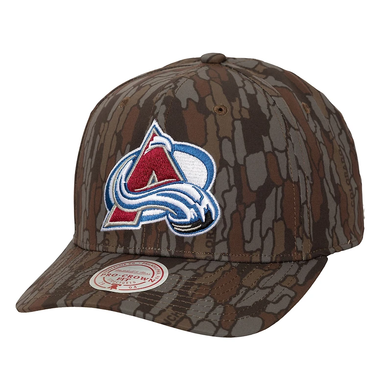 Casquette ajustable Mitchell & Ness Camo Colorado Avalanche Hidden Camo Pro Crown pour homme