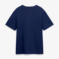 T-shirt homme bleu marine Colorado Avalanche avec logo alternatif