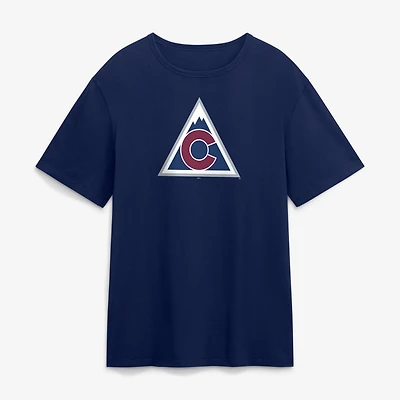 Men's Navy Colorado Avalanche Alternate Logo T-Shirt