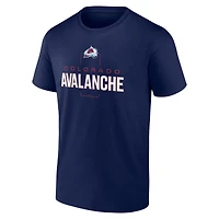 Men's Navy Colorado Avalanche Custom Midfielder T-Shirt