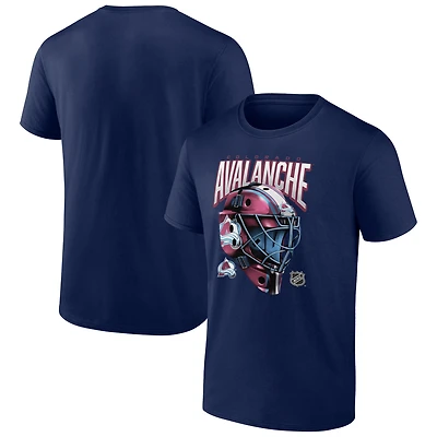 T-shirt bleu marine pour homme Colorado Avalanche Penalty Box