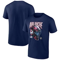 T-shirt bleu marine pour homme Colorado Avalanche Penalty Box