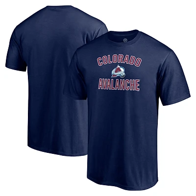 Men's  Navy Colorado Avalanche Victory Arch T-Shirt
