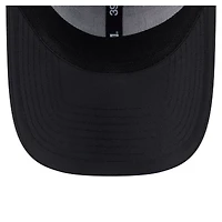 Men's New Era  Black Colorado Avalanche Blackout 39THIRTY Flex Fit Hat