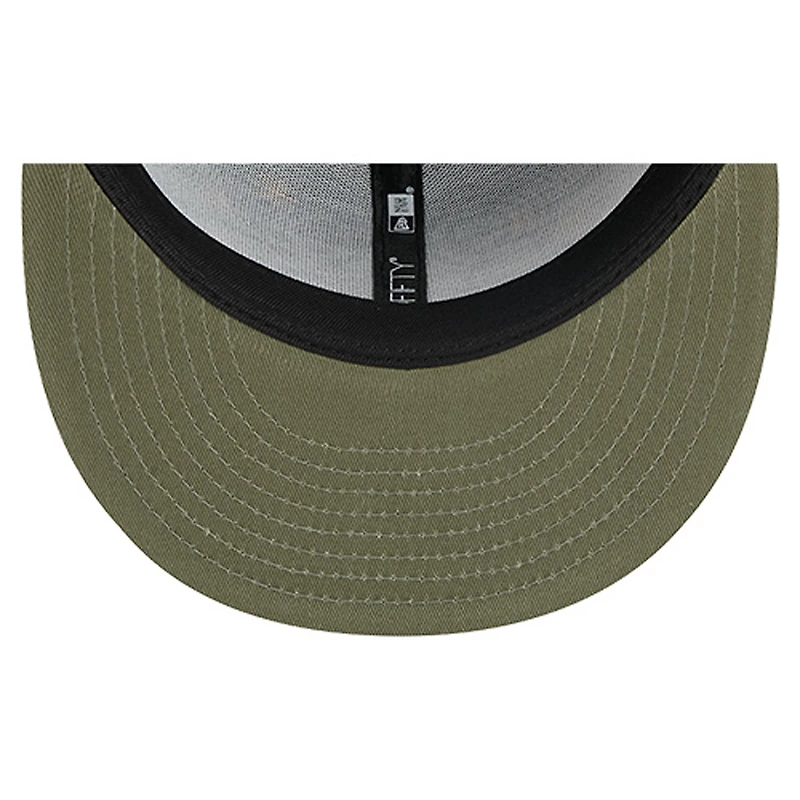 Men's New Era Black Colorado Avalanche Military Appreciation Digital Camo Stars 59FIFTY Fitted Hat