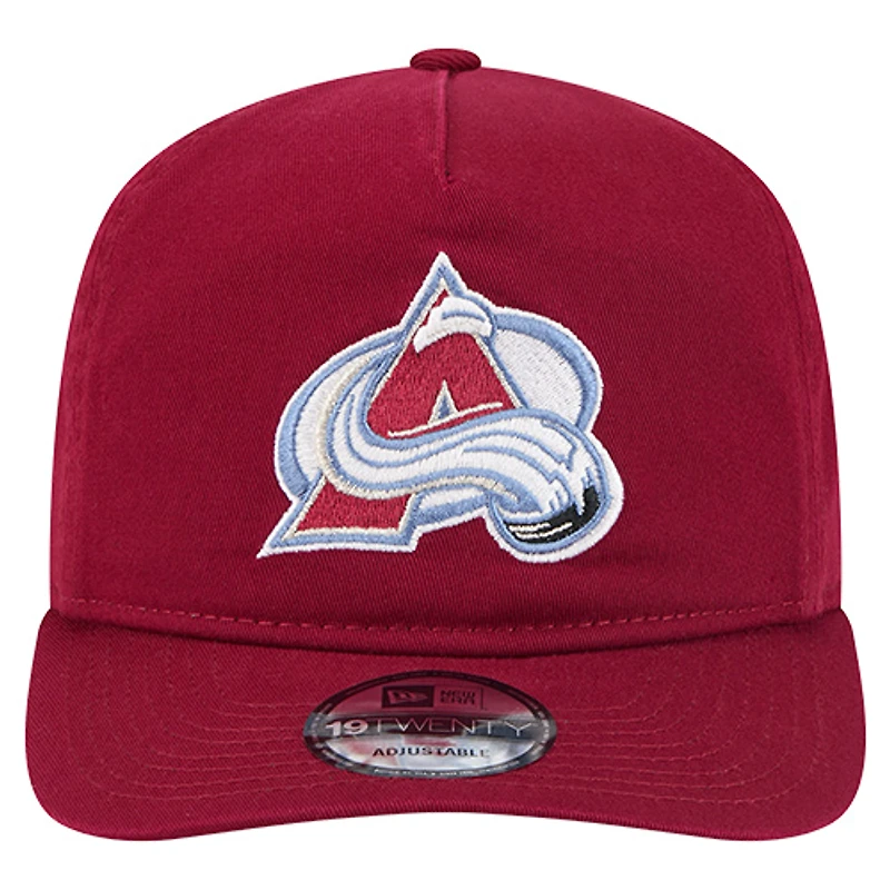 Men's New Era Burgundy Colorado Avalanche 19TWENTY Adjustable Hat