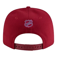 Men's New Era  Burgundy Colorado Avalanche 9SEVENTY COOLERA Adjustable Hat