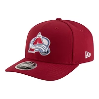Men's New Era  Burgundy Colorado Avalanche 9SEVENTY COOLERA Adjustable Hat