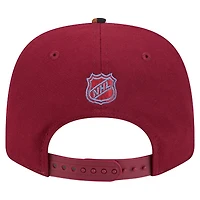 Men's New Era Burgundy Colorado Avalanche Mascot Visor 9SEVENTY Adjustable Hat