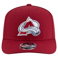 Men's New Era  Burgundy Colorado Avalanche Team Collection Basic 9SEVENTY Adjustable Hat