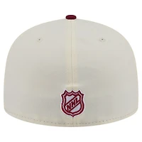 Men's New Era  Cream Colorado Avalanche 250th Anniversary of the United States Two-Tone 59FIFTY Fitted Hat