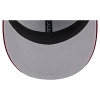 Men's New Era  Gray/Burgundy Colorado Avalanche Wool Pin Low Profile 9FIFTY Snapback Hat