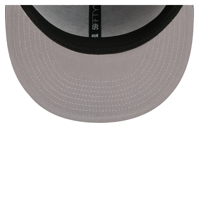 Men's New Era Gray Colorado Avalanche Zamboni 59FIFTY Fitted Hat