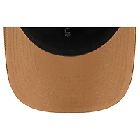 Men's New Era Tan/Light Brown Colorado Avalanche Two-Tone Trucker 9SEVENTY Stretch Snap Adjustable Hat