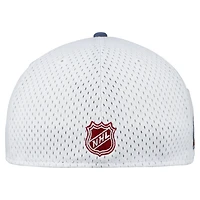 Men's New Era White/Navy Colorado Avalanche Mesh Crown Two-Tone 59FIFTY Fitted Hat
