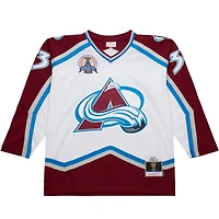 Maillot de jeu puissance Patrick Roy blanc Colorado Avalanche 2000-01 pour homme