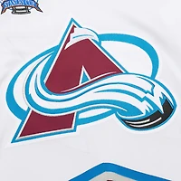 Maillot de jeu puissance Patrick Roy blanc Colorado Avalanche 2000-01 pour homme