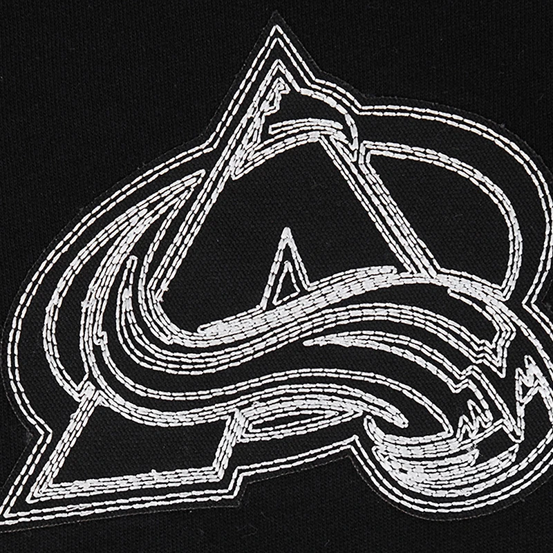 Men's Pro Standard  Black Colorado Avalanche Paint the City Pullover Hoodie