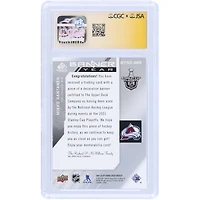 Carte autographiée de l'Avalanche du Colorado 2021-22 Upper Deck SP utilisée pour le match Banner Year Stanley Cup Relic #BYSC-MR CGC Fanatics Witnessed Authenticated Card