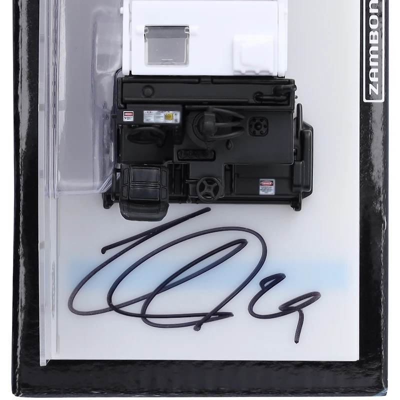 Zamboni moulée sous pression autographiée à l'échelle 1:43 de l'Avalanche du Colorado par Nathan MacKinnon