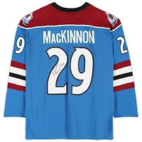 Nathan MacKinnon Colorado Avalanche autographié modèle de la saison recrue 2013/14 Mitchell & Ness Replica Jersey