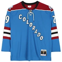Nathan MacKinnon Colorado Avalanche autographié modèle de la saison recrue 2013/14 Mitchell & Ness Replica Jersey