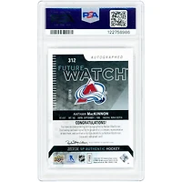 Nathan MacKinnon Colorado Avalanche Autographed 2013-14 Upper Deck SP Authentic Future Watch #312 #705/999 PSA Authenticated 8 Rookie Card