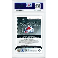 Nathan MacKinnon Colorado Avalanche Autographed 2013-14 Upper Deck SP Authentic Future Watch #312 #895/999 PSA Authenticated 9 Rookie Card