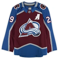 Nathan MacKinnon Colorado Avalanche Autographed Burgundy Fanatics Authentic Pro Jersey